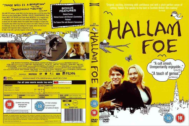 hallam foe film dvd packaging